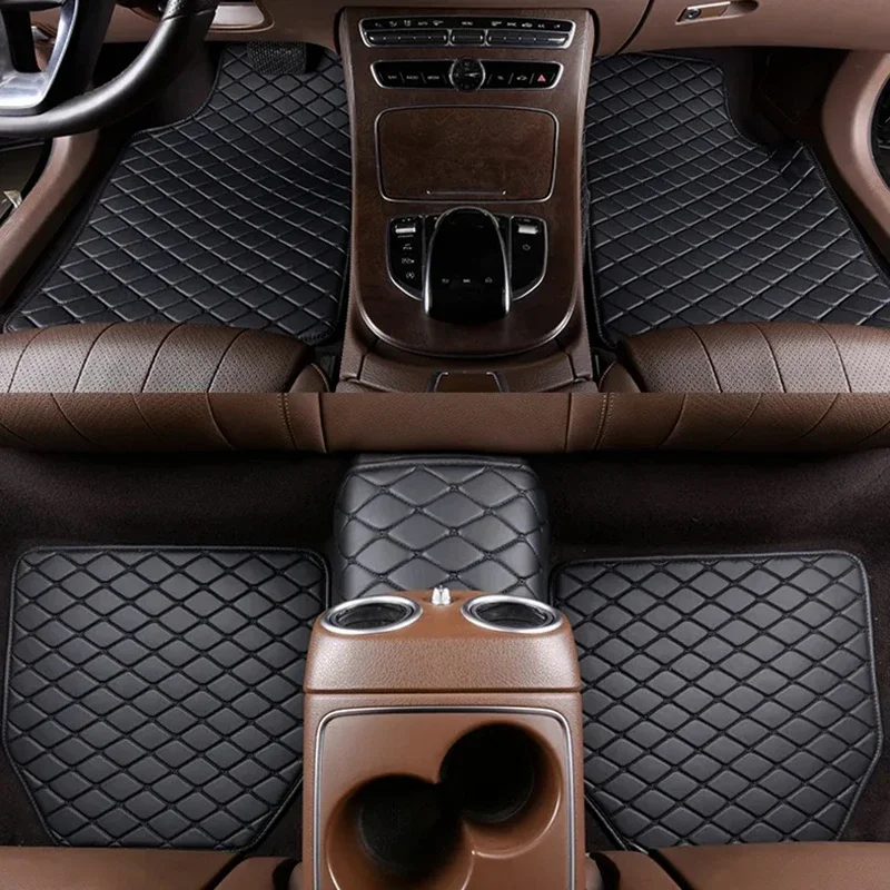 Leather Cleaner Interior - Karpet Mobil 5Pcs Kulit PU Universal