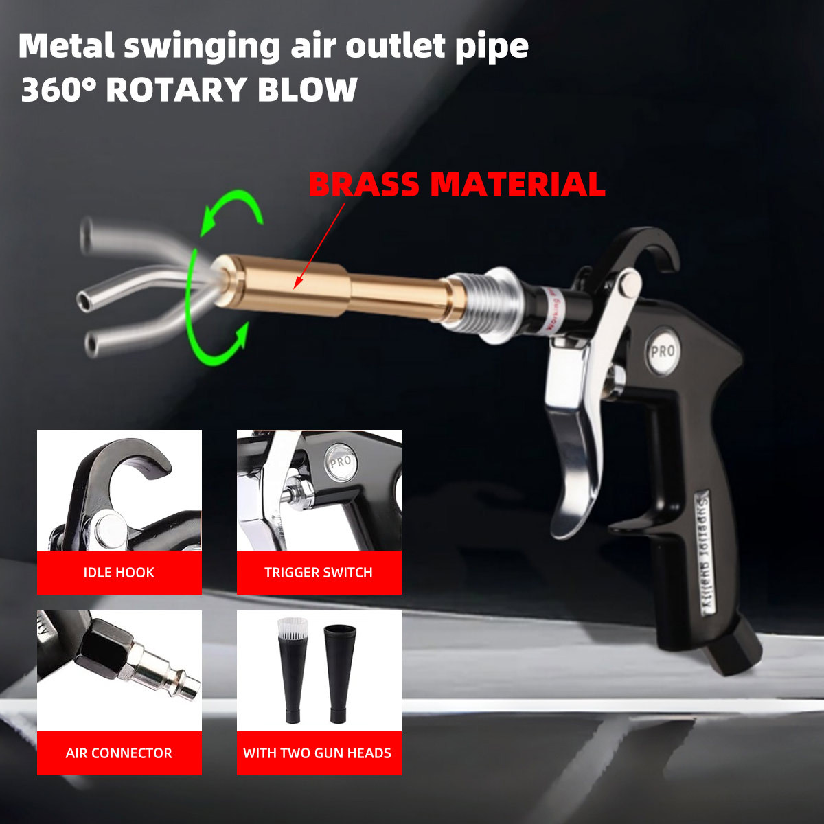 1 Set Pistol Pembersih Mobil B - Dirt Brush Interior ulasan dan harga